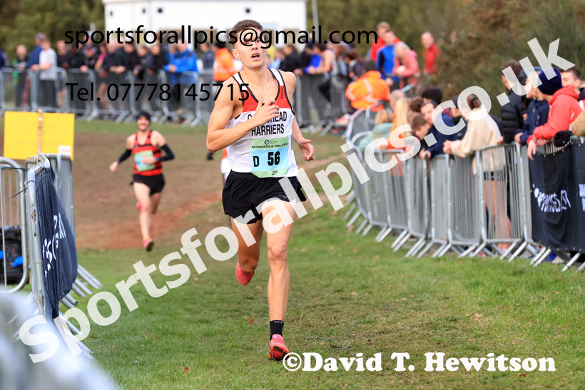 Senior Mens 2025 National Cross Country Relays, Berry Hill Park, Mansfield. Photo: David T. Hewitson/Sports for All Pics